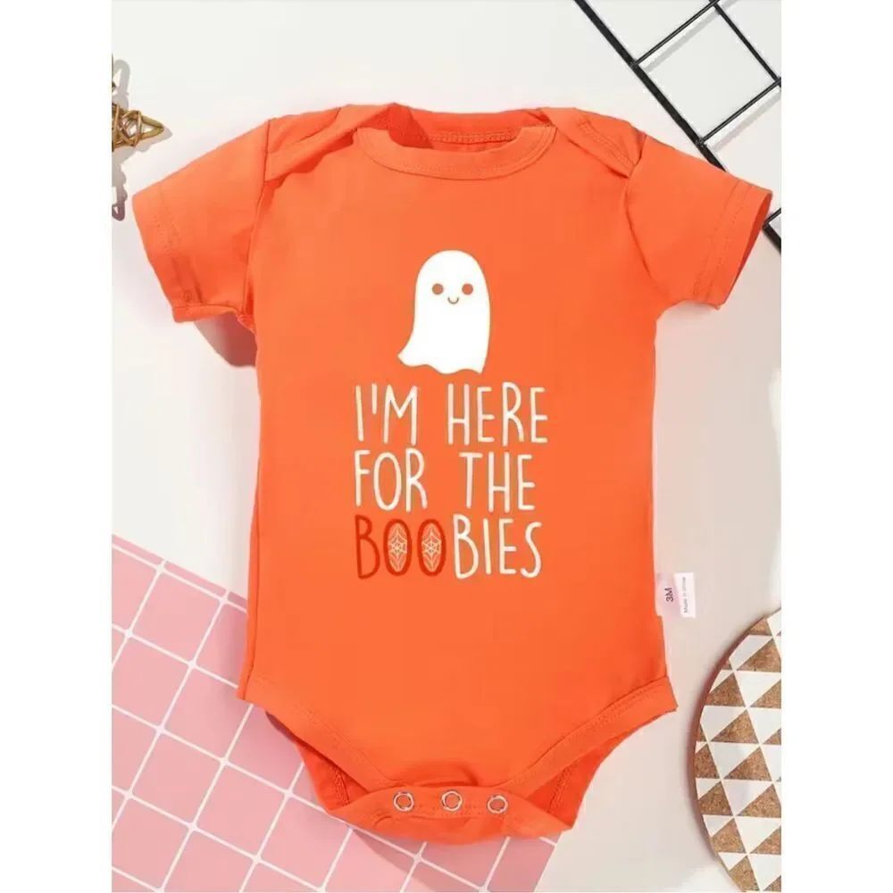 New Halloween Funny Pattern Baby Romper 3-6M